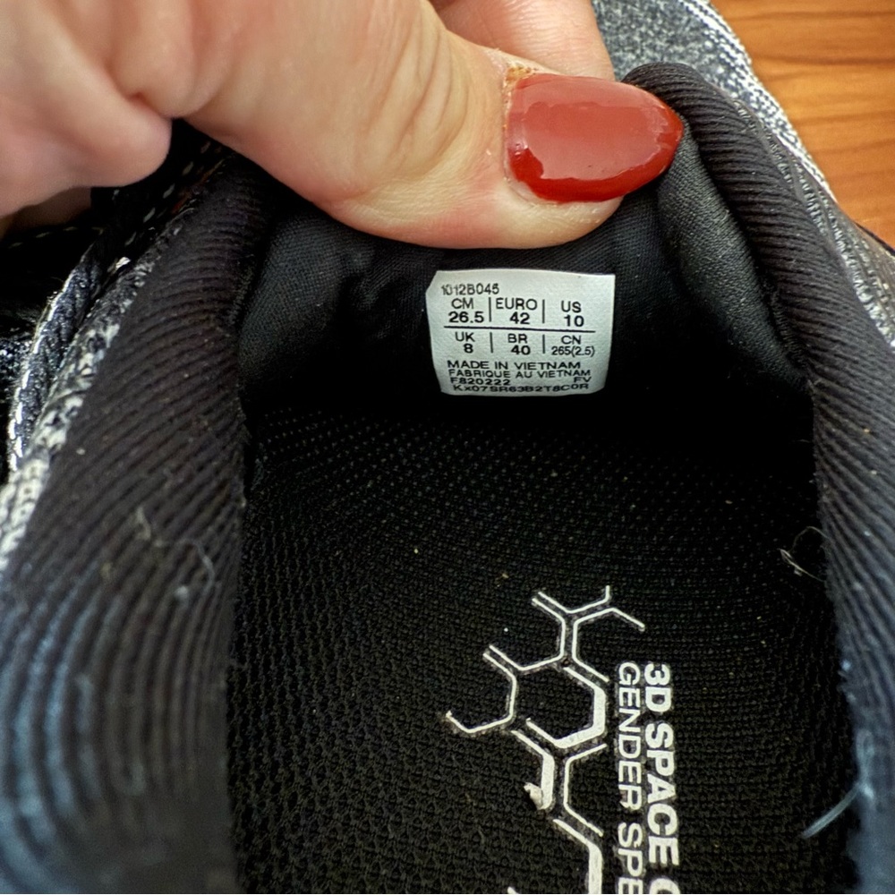 Asics Women's GT-2000 13 Running Shoe Black White Knit Flyte Foam Trainer W10 - Picture 7 of 10